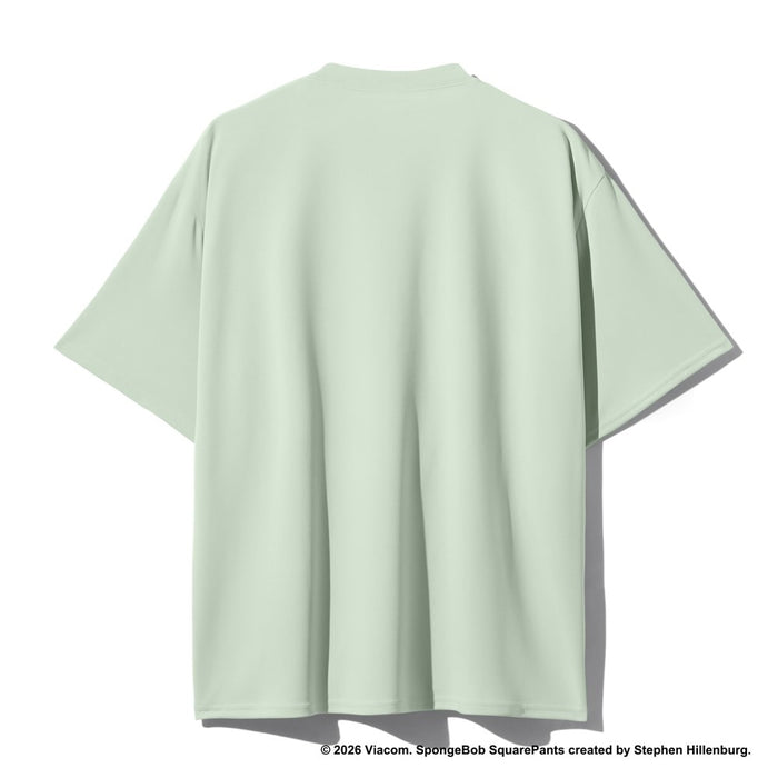 【ネコポス送料無料】スポルティングSPALDINGバスケットボールゲームシャツメンズレディースTシャツ半袖スポンジ･ボブモノクロームSMT26032S