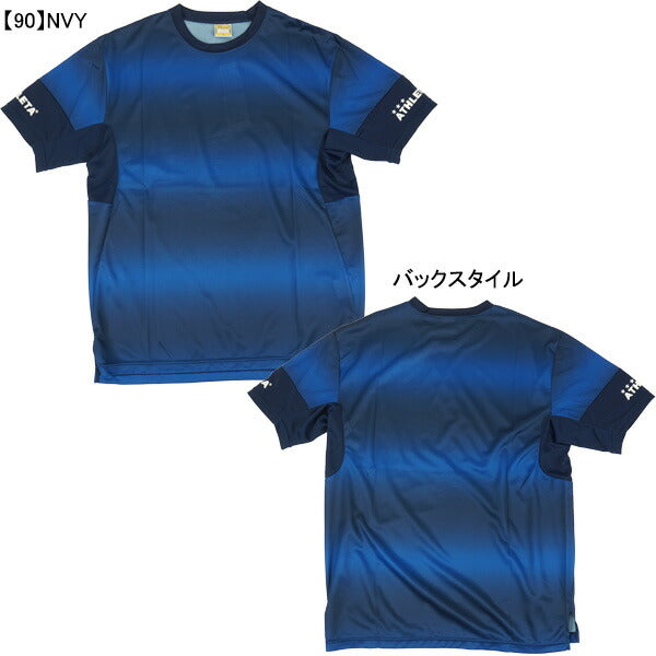 【ネコポス送料無料】アスレタATHLETA昇華プラシャツSP-241サッカーフットサル練習着半袖メンズ