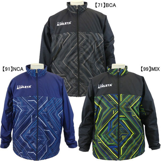 アスレタATHLETAフタバスポーツ別注中綿ジャケットSP-243サッカーフットサルウインドブレーカーメンズ