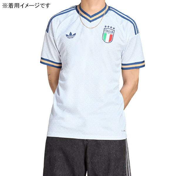 イタリア代表ITA2026レプリカアウェイユニフォーム半袖SS672-KC8704サッカーアエロブルーアディダスadidas