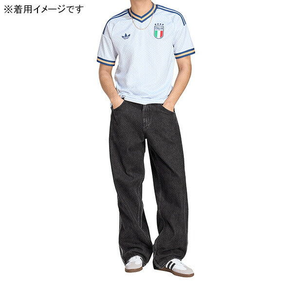 イタリア代表ITA2026レプリカアウェイユニフォーム半袖SS672-KC8704サッカーアエロブルーアディダスadidas