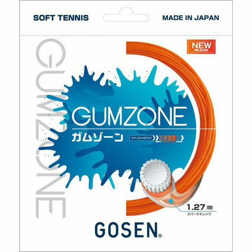 【ネコポス対応可】ゴーセンGOSENガムゾーンソフトテニスガットSSGZ11SO