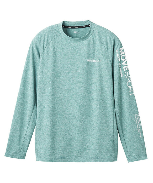 【ショップ限定エントリーでさらに+9倍】【ネコポス送料無料】デサントDESCENTEロングTシャツメンズTOUGHロングスリーブ24FWST4FLT01M
