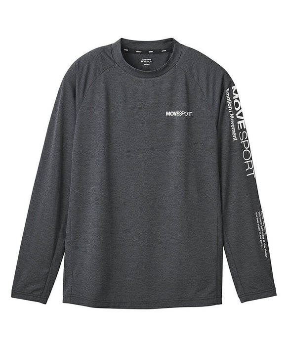 【ネコポス送料無料】デサントDESCENTEロングTシャツメンズTOUGHロングスリーブ24FWST4FLT01M