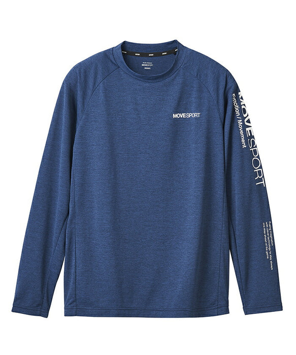 【ショップ限定エントリーでさらに+9倍】【ネコポス送料無料】デサントDESCENTEロングTシャツメンズTOUGHロングスリーブ24FWST4FLT01M