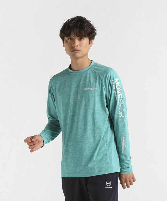 【ショップ限定エントリーでさらに+9倍】【ネコポス送料無料】デサントDESCENTEロングTシャツメンズTOUGHロングスリーブ24FWST4FLT01M