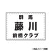 【ショップ限定エントリーでさらに+9倍】ボルトンBOLTONEソフトテニスゼッケン（周囲縫製・無地）STZ4