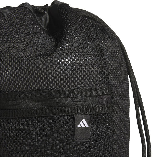 アディダスadidasメッシュジムサックSW906-KE7441サッカーフットサルマルチバッグ耐久性トレーニングナップザック