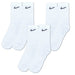 ナイキNIKE3PエブリデイクッションクルーソックスSX7664-100サッカーフットサルストッキングショートソックスメンズ3足組25-27cm27-29cm