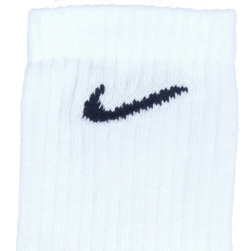 ナイキNIKE3PエブリデイクッションクルーソックスSX7664-100サッカーフットサルストッキングショートソックスメンズ3足組25-27cm27-29cm