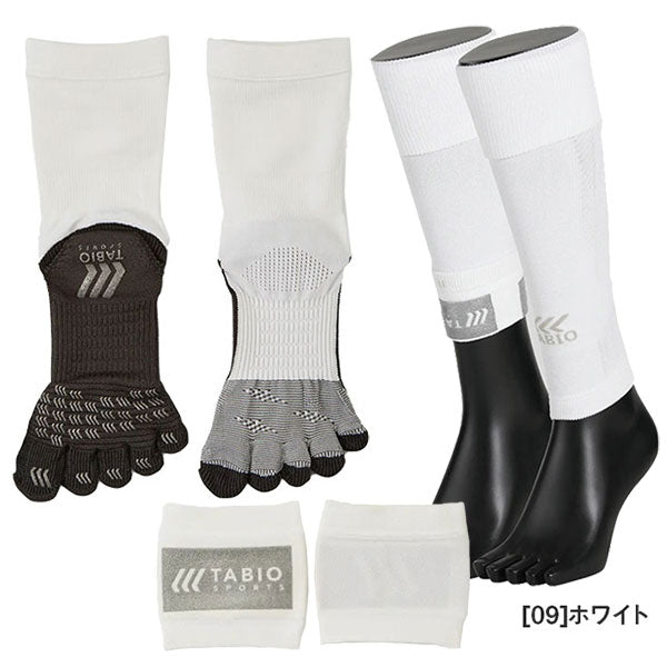 【ショップ限定エントリーでさらに+9倍】【3点セット】タビオtabioMサイズ25-27cm072140014072400015072190004サッカーフットサルメンズ5本指ソックスカーフソックスグリップバンド