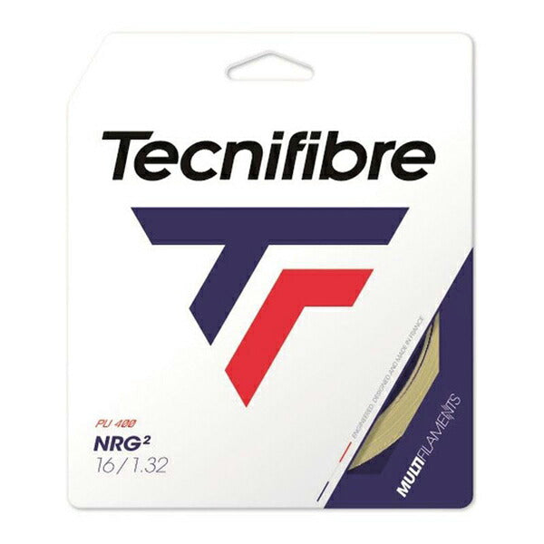 【ネコポス対応可】テクニファイバーTecnifibreテニスガットNRG2硬式テニスTFSG204