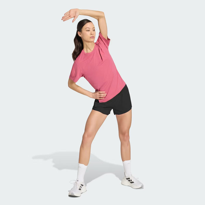 アディダスadidasランニングTシャツアディ365クライマクールTシャツ半袖adi365ClimacoolT-Shirtレディース大人CLIMACOOL吸汗速乾TO648