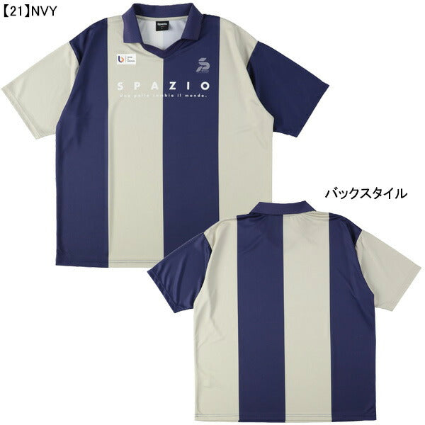 【ネコポス送料無料】スパッツィオSpazioJr.スキッパーオーバーポロTP-0648サッカーフットサル子供用