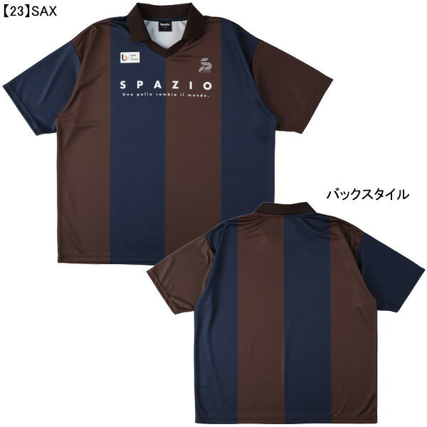 【ネコポス送料無料】スパッツィオSpazioJr.スキッパーオーバーポロTP-0648サッカーフットサル子供用