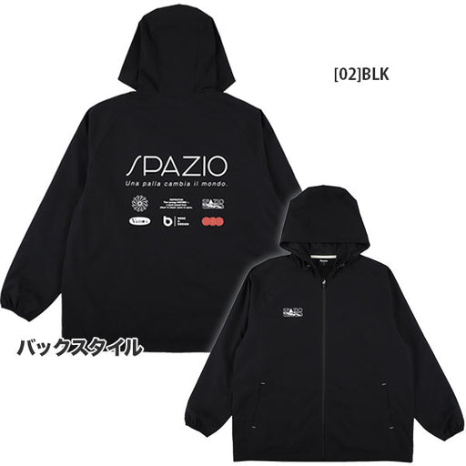 スパッツィオSpazio裏メッシュフォームバランスピステパーカーTP0668サッカーフットサルパーカーメンズ