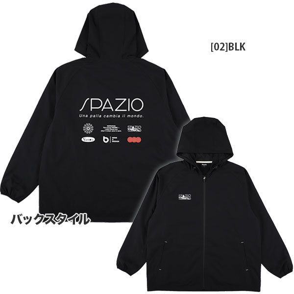 スパッツィオSpazio裏メッシュフォームバランスピステパーカーTP0668サッカーフットサルパーカーメンズ