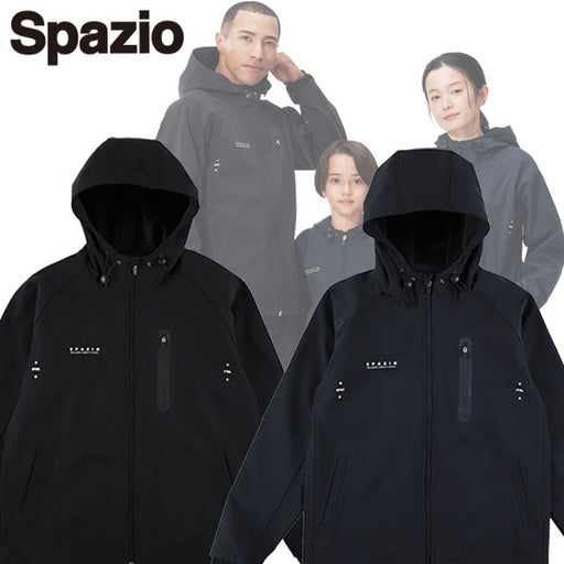 スパッツィオSpazio裏シャギーフロストフレームジップパーカーTP0670サッカーフットサルパーカーメンズ