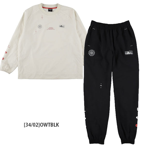 【上下セット】スパッツィオSpazioジュニア裏メッシュJr.ヴォイドバランスピステパンツ上下TP0673-BT0305サッカーフットサル練習着子供用