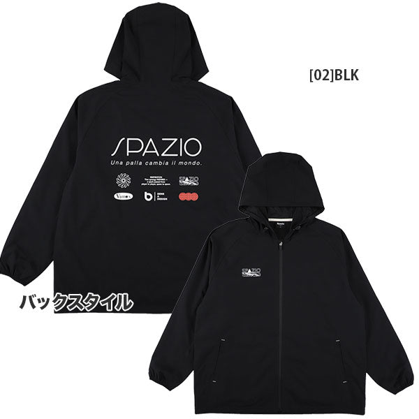 スパッツィオSpazioジュニア裏メッシュJr.フォームバランスピステパーカーTP0674サッカーフットサルパーカー子供用