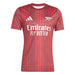 アーセナルARS2025-26プレマッチシャツTS136-JZ6906サッカーレプリカプラクティスシャツレッドアディダスadidas