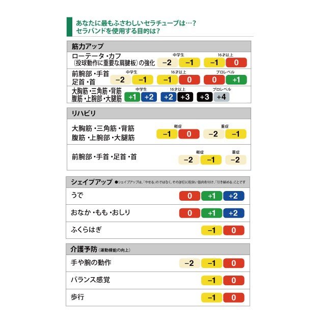 トレーニング用品エクササイズバンドD&MセラチューブブリスターパックエクストラヘビーTTB14