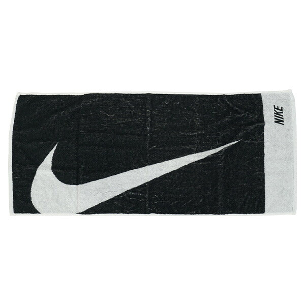 【送料無料】ナイキNIKEジャガードタオルミディアムTW2522-189サッカーフットサルスポーツタオルコットン35×80cmホワイトブラック