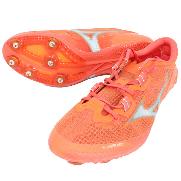 【ショップ限定エントリーでさらに+9倍】ミズノMIZUNOランニングスパイクエックスレーザーネクスト3U1GA2303-11メンズレディースユニセックス短距離／ハードル