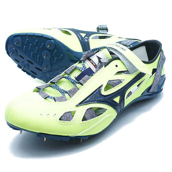 クロノインクスJAPANミズノmizunoU1GA2410-21イエロー陸上スパイク短距離ハードル