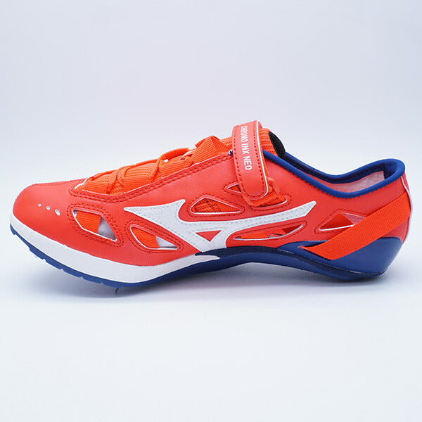 クロノインクスNEOミズノmizunoU1GA2501-12レッド陸上スパイク短距離ハードル