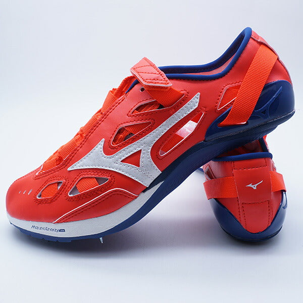 クロノインクスNEOミズノmizunoU1GA2501-12レッド陸上スパイク短距離ハードル