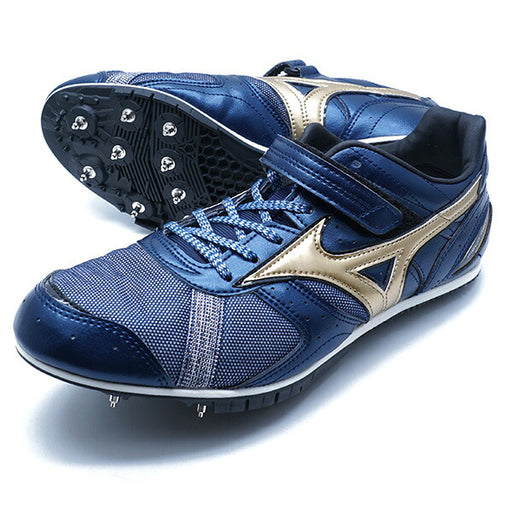 フィールドジオLJJAPANミズノmizunoU1GA2540-01ネイビー陸上スパイク走幅跳
