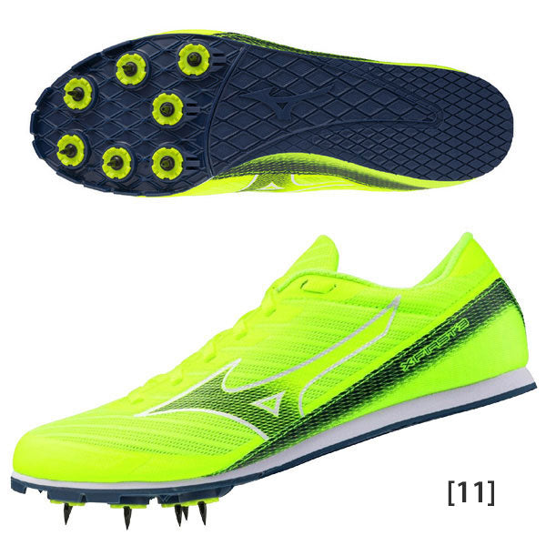 エックスファースト3ミズノmizunoU1GA2580陸上スパイクエントリーモデル土トラック兼用
