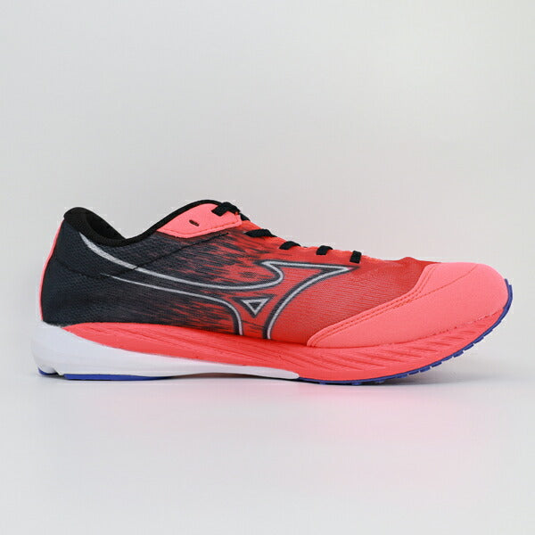 ミズノMIZUNOメンズランニングシューズWAVEDUEL4ウエーブデュエル4マラソンジョギングピンクU1GD2550-11