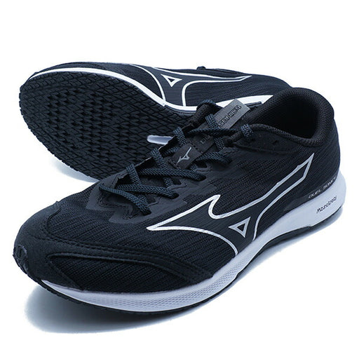 デュエルソニック4ワイドミズノmizunoU1GD2571-02ブラック軽量ランニングシューズレーシング
