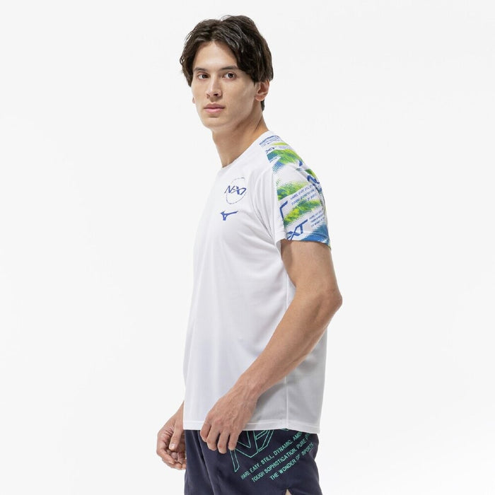 【ネコポス対応可】ミズノMIZUNO陸上メンズレディースN-XTプラクティスシャツ半袖U2JAD015-01