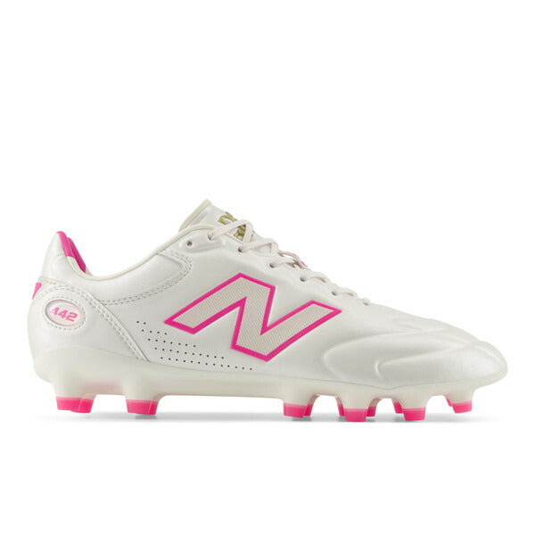 442EliteHG/AGV3ニューバランスNewBalanceU41H4T3-2Eホワイトピンクサッカースパイク