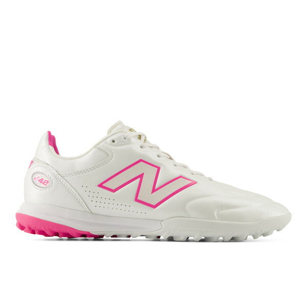 442EliteTFV3ニューバランスNewBalanceU41T3BE-2Eホワイトピンクサッカートレーニングシューズ