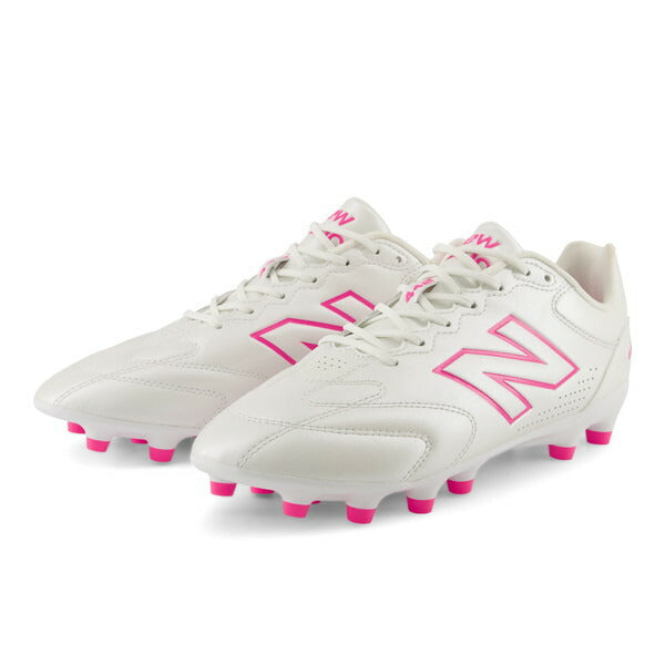 442TeamHG/AGV3ニューバランスNewBalanceU43H60L-2Eホワイトピンクサッカースパイク