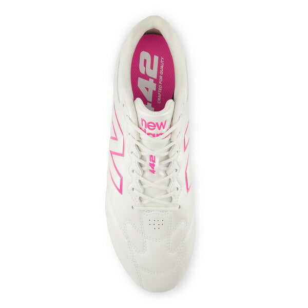 442TeamHG/AGV3ニューバランスNewBalanceU43H60L-4Eホワイトピンクサッカースパイク
