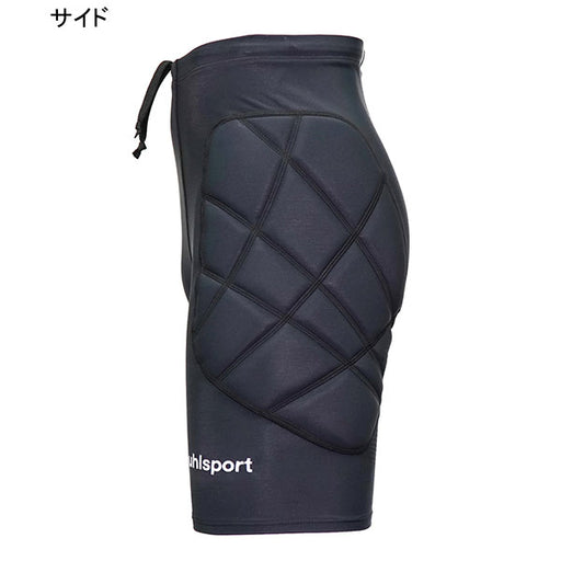 【ショップ限定エントリーでさらに+9倍】【送料無料】ウールシュポルトuhlsportGKインナースパッツU91711サッカーフットサルパッド付コンプレッションブラック