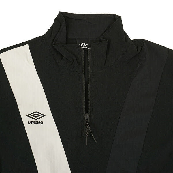 【ショップ限定エントリーでさらに+9倍】アンブロumbroTHETHIRDアノラックピステトップUF5SWB30Mサッカーフットサルハーフジップトレーニングトップ練習着メンズ
