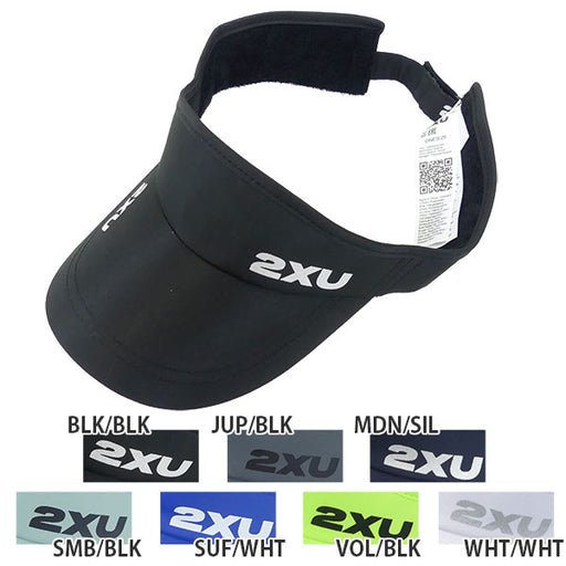 【ネコポス送料無料】2XUツータイムズユーランバイザーUQ5686Fランニングサンバイザー日除