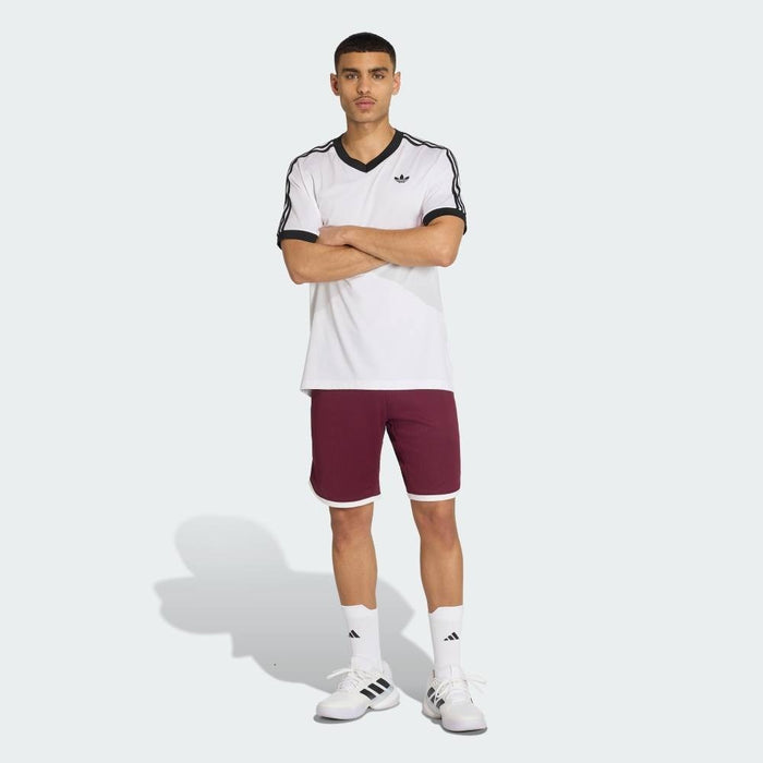 アディダスadidasテニスTシャツメンズ大人クラシックス半袖Tシャツ半袖ストレッチ練習US702