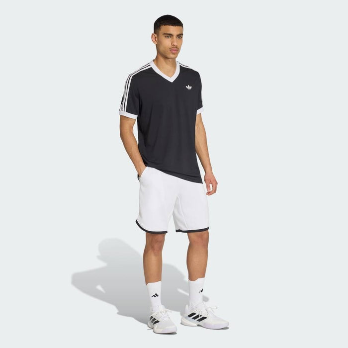 アディダスadidasテニスTシャツメンズ大人クラシックス半袖Tシャツ半袖ストレッチ練習US702