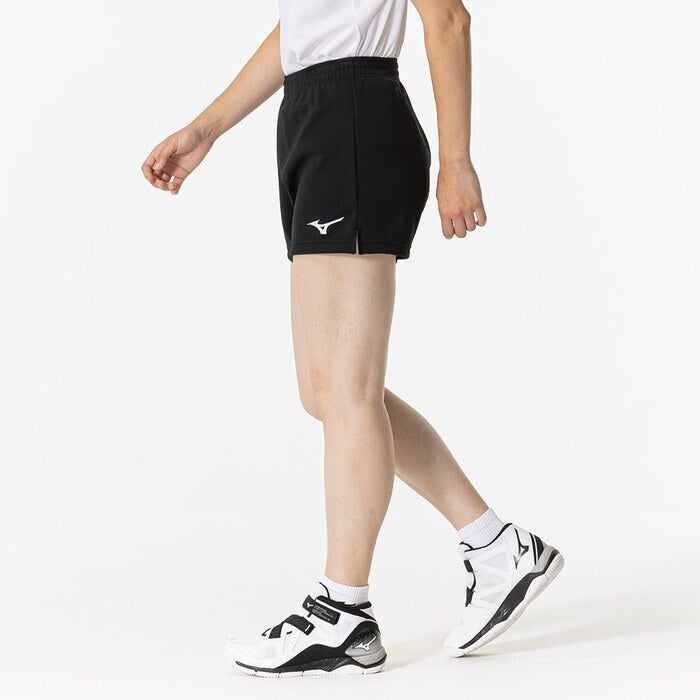 ミズノMIZUNOレディスウィメンズバレーボールハーフパンツゲームパンツスタンダートフィットポケット無しスリット有りV2MBB202