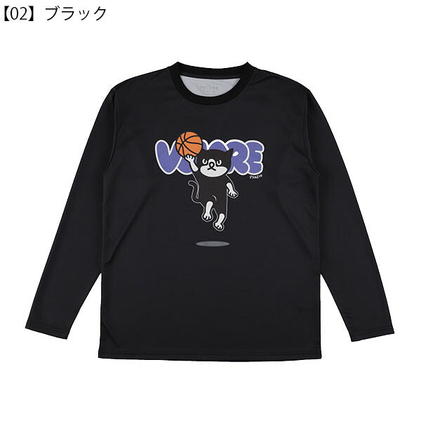 【ネコポス送料無料】スパッツィオSpazioPippoレイアップロングプラシャツバスケットボールシャツメンズレディースVB-0007