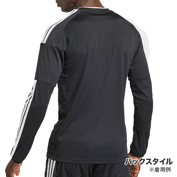 アディダスadidasレフェリージャージ長袖VE081-KF6643サッカー審判用シャツブラックメンズ