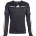 アディダスadidasレフェリージャージ長袖VE081-KF6643サッカー審判用シャツブラックメンズ
