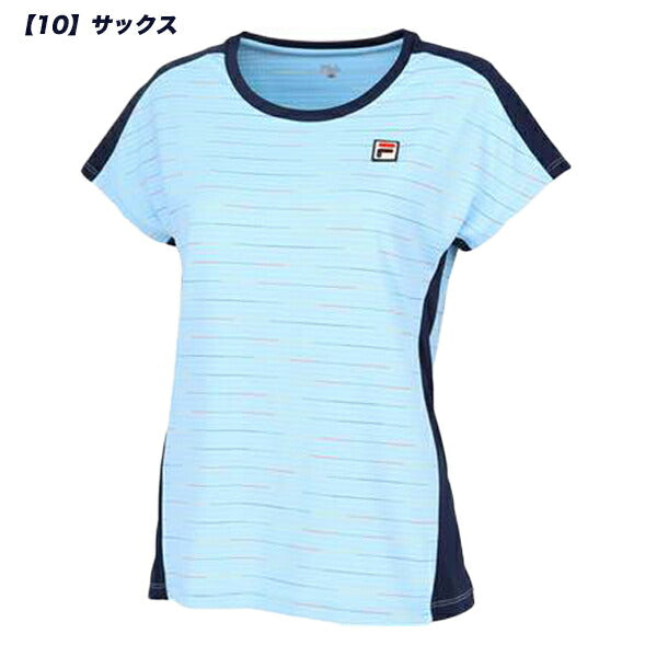 【ショップ限定エントリーでさらに+9倍】フィラFILAテニスレディースTシャツ半袖シャツテニスウェアスポーツウェアVL2800